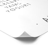 All Star Sports First Birthday Meilenstein Poster (Ecke)