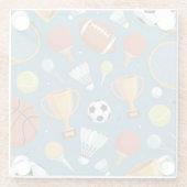 All-Star Sports Medley Party Glasuntersetzer (Rückseite)