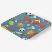 All-Star Sports Medley Party Pappteller (Gewinkelt)