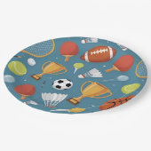 All-Star Sports Medley Party Pappteller (Schrägansicht)