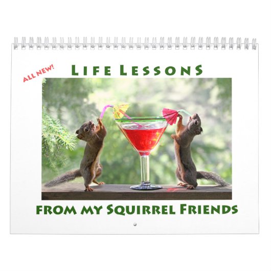 All Star Squirrel Calendar - New Life Lessons Kalender (Titelbild)