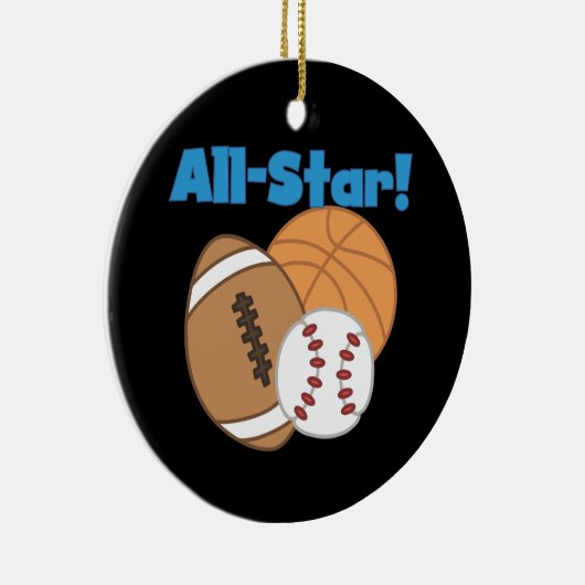 All-Star- T-Shirts und Geschenke Keramikornament (Rechts)