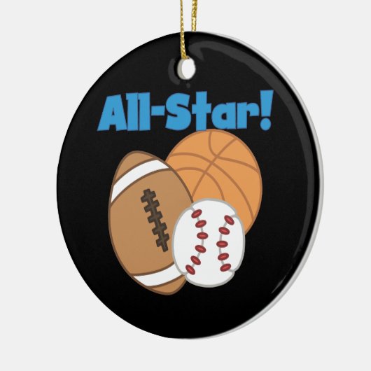 All-Star- T-Shirts und Geschenke Keramikornament (Links)