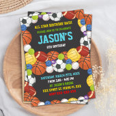 All-Star-Team-Party Einladung