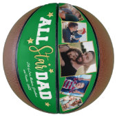 All-Star-Vater-Vatertag-Foto Basketball (Vertikal)