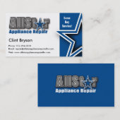 All Star Visitenkarte (Vorne/Hinten)