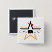 All-Stern Chili-Kochs-Knopf Button (Vorne & Hinten)