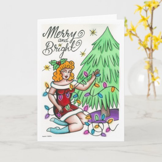 All Tangled Up Karte (Gelbe Blume)