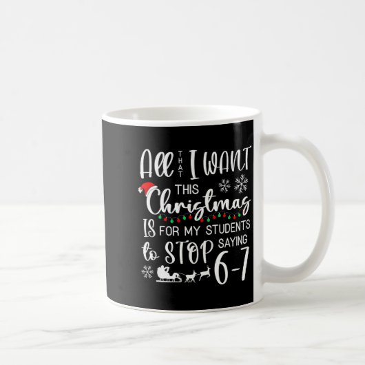 All That I Want This Christmas Is Students Stop Sa Kaffeetasse (Rechts)