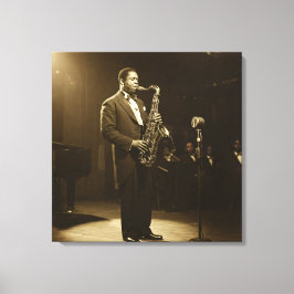 All That Jazz, by Natasha Us Leinwanddruck