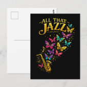 All That Jazz Postkarte (Vorne/Hinten)