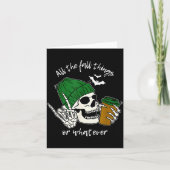 All The Fall Things Or Whatever, Western Autumn Vi Karte (Vorderseite)