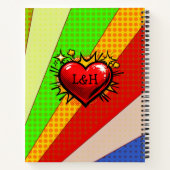 All The Things I love About You Valentine Notizblock (Rückseite)