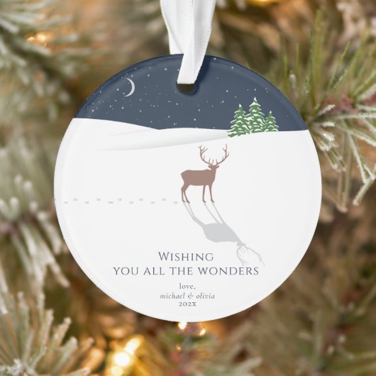 All The Wonders Starry Night Foto Ornament (Baum)