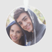 All The Wonders Starry Night Foto Ornament (Rückseite)