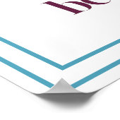 All Things Are Possible To Him Who Believes Poster (Ecke)