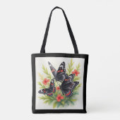 All Things Butterflies Callicore kolyma Black Whit Tasche (Rückseite)