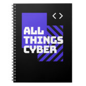 All Things Cyber-Notebook Notizblock (Vorderseite)