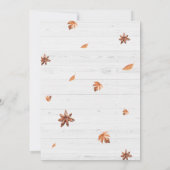 All Things Fall Festival Party Invitation Einladung (Rückseite)