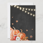 All Things Fall Party Invitation Einladung (Rückseite)