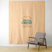All things I can do through Christ who strengthens Wandteppich (Beispiel)