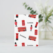 All Things London Postkarte (Stehend Vorderseite)