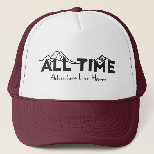 ALL TIME Trucker Hat Truckerkappe (Vorderseite)