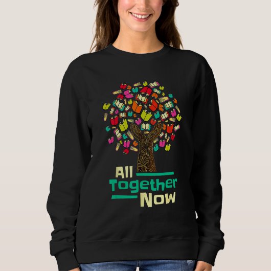 All Together Now Sommerleseprogramm 2023 Hand Sweatshirt (Vorderseite)