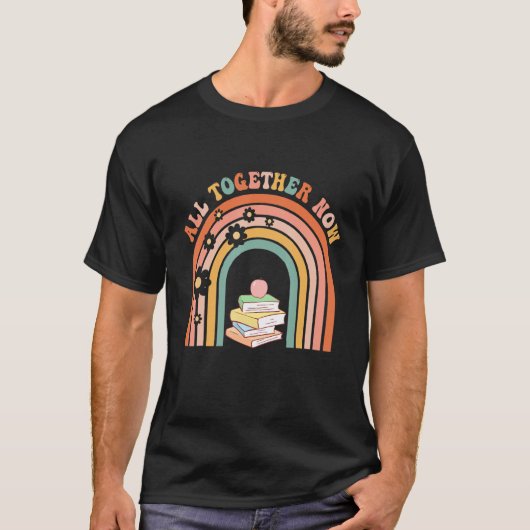 All Together Now Summer Reading 2023 Rainbow Book T-Shirt (Vorderseite)