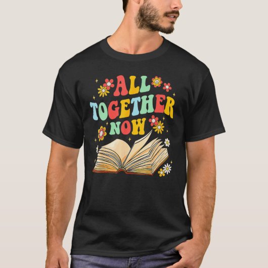 All Together Now Summer Reading Program 2023 Book T-Shirt (Vorderseite)