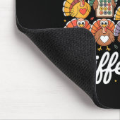 All Turkeys Communicate Differently Autism Awarene Mousepad (Ecke)
