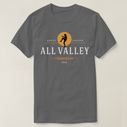 All Valley Champion 1984 Daniel Larusso T-Shirt (Design vorne)