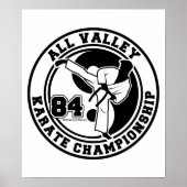 All Valley Karate Championship Poster (Vorne)