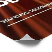 All Valley Karate Sign Poster (Ecke)