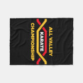 All Valley Karate Turnier Dezember Event Fleecedecke (Vorderseite (Horizontal))