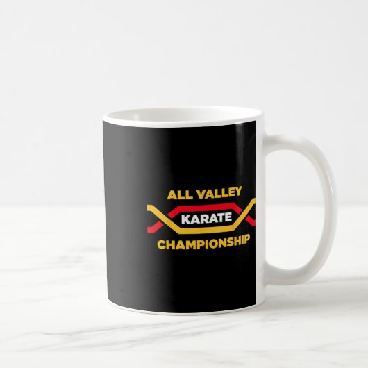 All Valley Karate Turnier Dezember Event Kaffeetasse (Rechts)