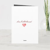 *ALL* VON MIR LIEBEN *ALL* IHRER LIEBE-KARTE KARTE (Rückseite)