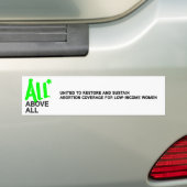 All* vor allem Logo Autoaufkleber (Auf Auto)