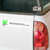 All* vor allem Logo Autoaufkleber (Auf Lkw)