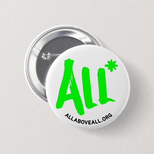 All* vor allem Logo Button (Vorne & Hinten)