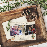 All We Woll für Weihnachts-Foto Verlobung Card<br><div class="desc">Senden Sie etwas Urlaub oder Weihnachten und Verlobung mit Ihrem Spaß All We Woll für Weihnachten Verlobung Foto Card.</div>