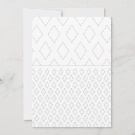 All White Party Einladung (Rückseite)