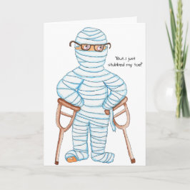 All Wrapped Up Get Well Karte