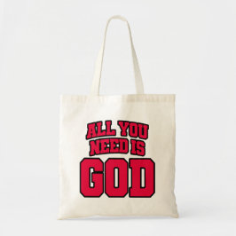 All you need is God Tragetasche