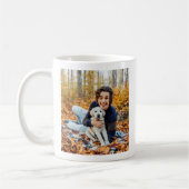 All You Need is Love and a Dog Photo Kaffeetasse (Links)