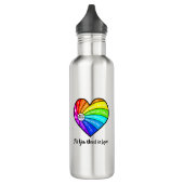 All You Need is Love Edelstahlflasche (Links)