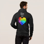 All You Need is Love Hoodie (Schwarz voll)