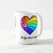 All You Need is Love Kaffeetasse (VorderseiteRechts)
