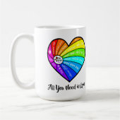 All You Need is Love Kaffeetasse (Links)