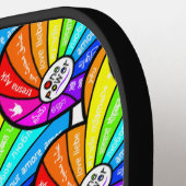 All You Need is Love Pickleball Schläger (Linke Seite)